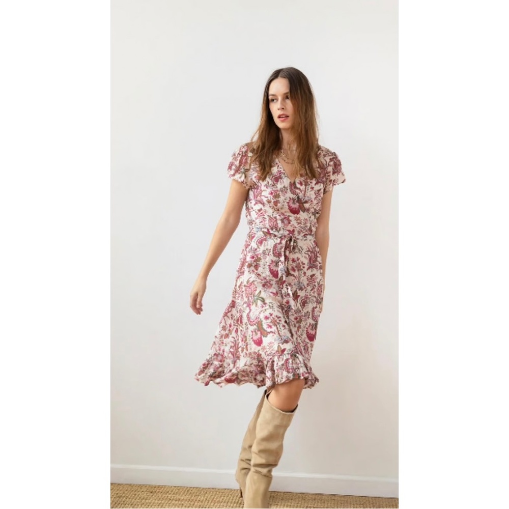 Astrid Multi Floral Dress | Guadalupe